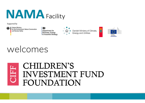 Children's Investment Fund Foundation Welcome Postcard