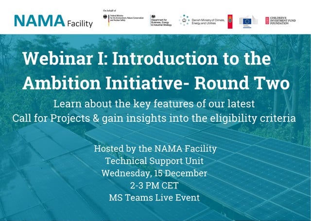 Introduction to Ambition Initiative Round Two Webinar