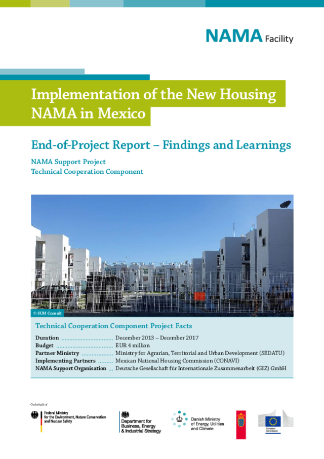 Cover Mexico Housing Project Report