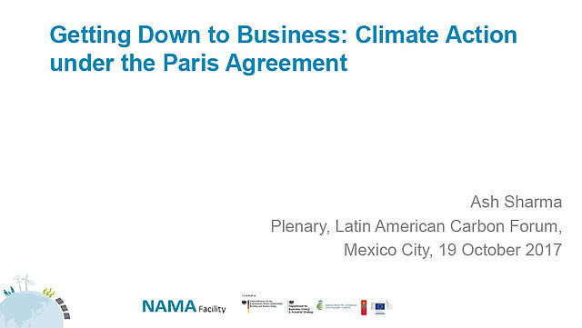 Thumbnail Climate Action Under Paris Agreement