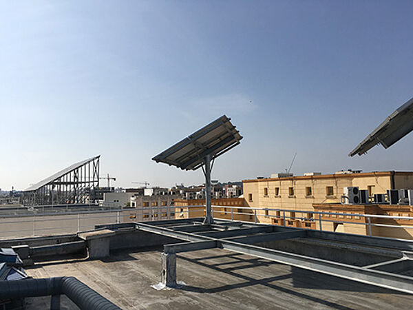 Roof top PV panel in Tunis, Tunisia