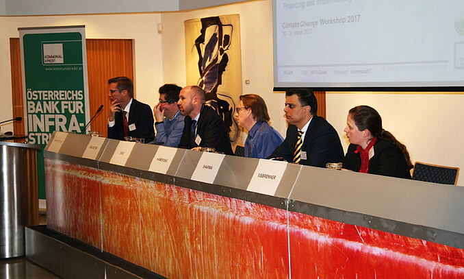 Panel at Austrian Climate Change Workshop