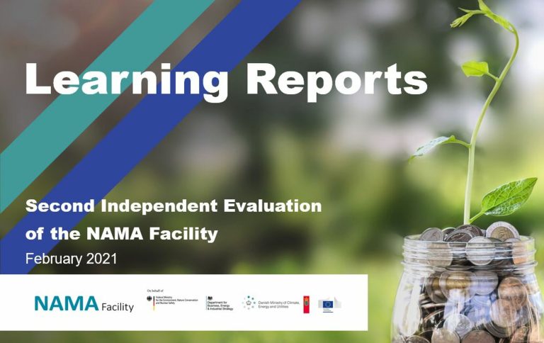 Cover of Learning Reports of Evaluation of NAMA